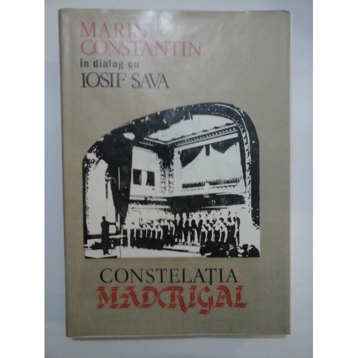 CONSTELATIA MADRIGAL - MARIN CONSTANTIN